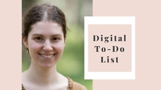 Why I prefer a digital to-do list and planner