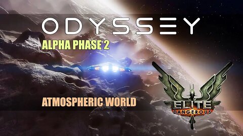 Elite Dangerous Odyssey_ Alpha Phase 2_Atmospheric World Exploration in the Cobra