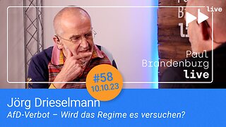 #58 – Jörg Drieselmann: AfD-Verbot – Wird das Regime es versuchen?