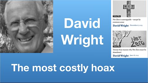 David Wright: The most costly and most damaging hoax | Tom Nelson Pod #186