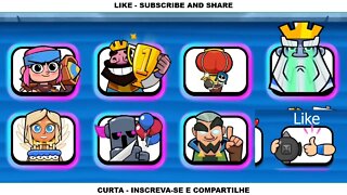 Emotes exclusivos | Clash Royale