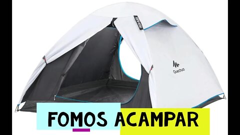 [DICAS] Como montar sua barraca + Review Quechua Arpenaz Fresh And Black 3