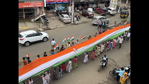 National Falg Rally Bhimavaram Municipality