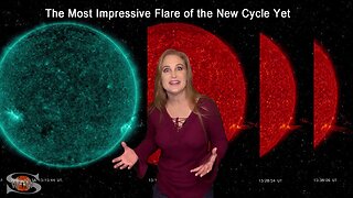 A Spectacular Solar Flare Fire Plume & New Bright Regions | Space Weather News 10.18.2020