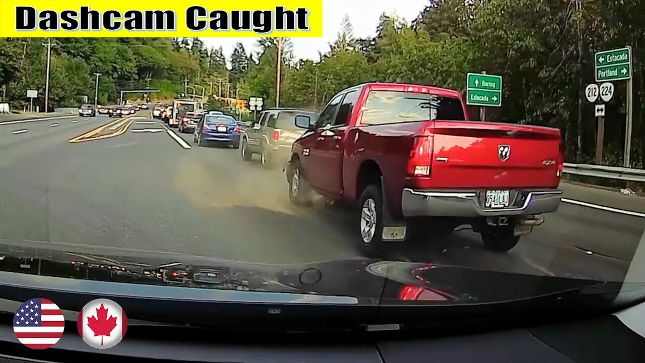 North American Car Driving Fails Compilation 480 Dashcam Crash