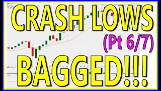 🔴 Stocks + Crypto 2020 Market Crash Lows Bagged! High VIX = Massive Swing Trades [ Part 6/7 ] 💪 💰