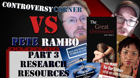 Pete Rambo Responds to David Wilber (Pt. 3): Research Resources
