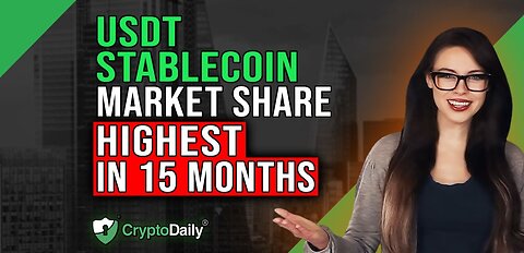 USDT Market Share On The Rise, Crypto Daily TV 7/3/2023