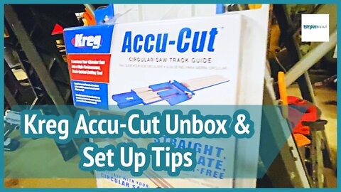Kreg Accu-Cut Unboxing and SetupTips | Tool Review