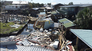 Hurricane Idalia Ravages Horseshoe Beach, Florida - Drone Video Aftermath