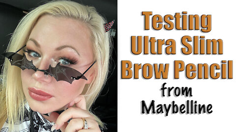 Testing Ultra Slim Brow Pencil from Maybelline | Code Jessica10 saves you $