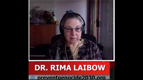 DR. RIMA LAIBOW EXPOSES DEPOPULATION CONSPIRACY