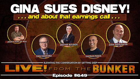 Live From The Bunker 649: Gina Carano Sues Disney, Lucasfilm | Panel Discussion
