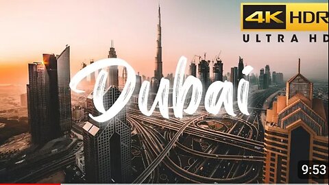 Dubai 4K City Tour | Dubai 4K Tour 2023 | Dubai City Tour 4K | Dubai 4K Drone | UAE