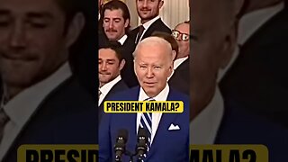 How many times has Joe Biden referred to Kamala Harris as President?