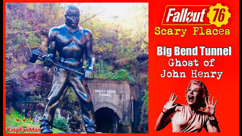 Fallout 76 Scary Places: Big Bend Tunnel (Ghost of John Henry)