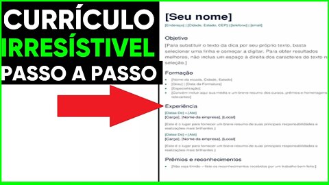 Processo Seletivo: Como elaborar um currículo PERFEITO