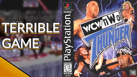 Worst Wrestling Game I've Played So Far - WCW Thunder