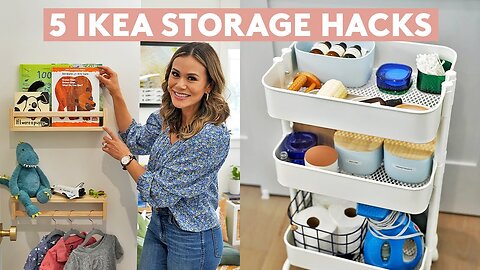 5 IKEA Hacks To Double Your Storage Space | Simply | Real Simple