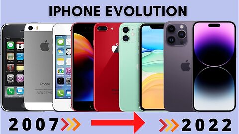 Evolution of iPhone