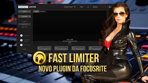 Fast Limiter Focusrite (novo plugin da série Fast)