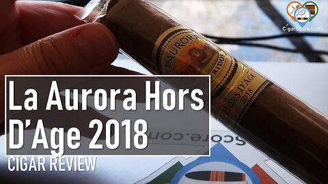 12 YEARS to MAKE!? The La Aurora Hors D'Age 2018 Gran Toro - CIGAR REVIEWS by CigarScore