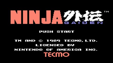 Ninja Gaiden (1988) Full Game Walkthrough [NES]