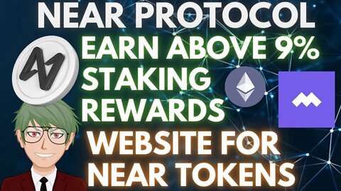 EARN ABOVE 9% STAKING REWARDS ON NEAR PROTOCOL TOKENS FROM THIS WEBSITE #nearprotocol