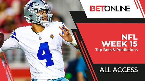 NFL Week 15 Top Games Expert Previews & Betting Odds Analysis | BetOnline All Access