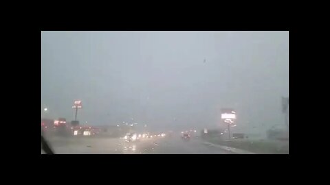 Heavy Rain In Monticello Arkansas On HWY 425 N On Wednesday June 8th 2022