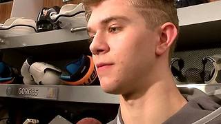 Guhle talks about his first NHL game