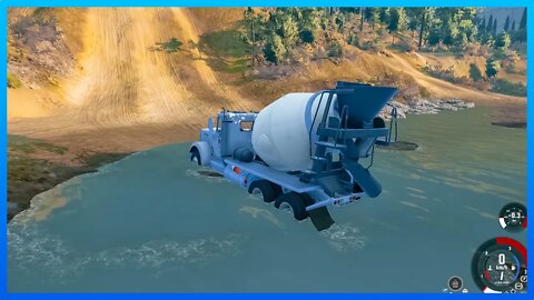 [Uphill truck] Truck & Hill Climb: BeamNG Drive #295