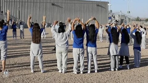 Inside Footage: US border processing center in El Paso, TX