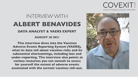A Dive into the VAERS Reporting System with Albert Benavides