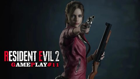 Resident Evil 2 Remake - GamePlay#11 - Continuando o resgate de Sherry! Claire Redfield