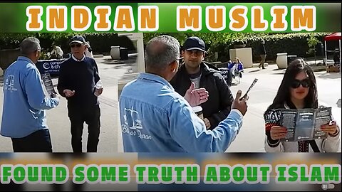 Indian Muslim found some truth about Islam/Balboa park