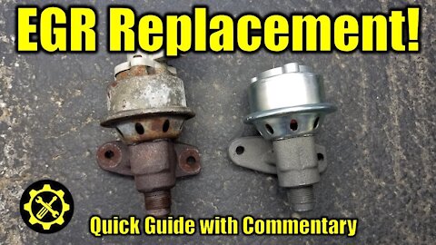 1987 - 1996 Ford F-150_ How to Replace an EGR Valve! (Updated with Commentary)