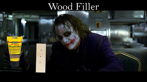 How to make your own wood filler