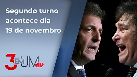 Pesquisas apontam margem apertada entre Massa e Milei para eleições na Argentina