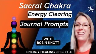 🧡Sacral Chakra Journal Prompts Day 177🧡Energy Healing Lifestyle for Empaths