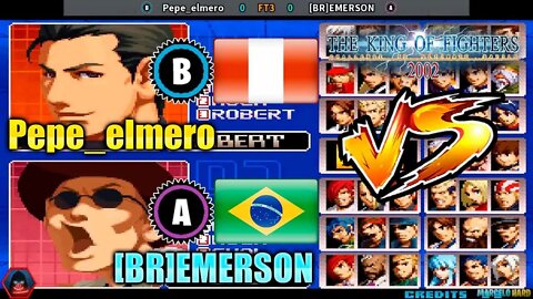 The King of Fighters 2002 (Pepe_elmero Vs. [BR]EMERSON) [Peru Vs. Brazil]