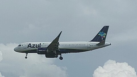 Airbus A320NEO PR-YSD vindo de Boa Vista para Manaus