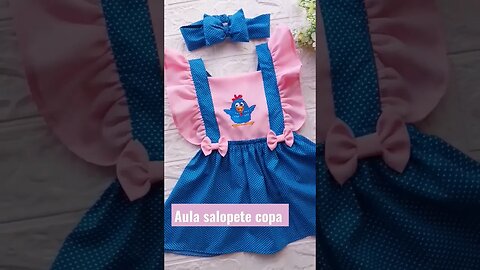 se inscreva e ative 🔔#moldegratis #costuracriativa #galinhapintadinha #vestidodebebe #modainfantil