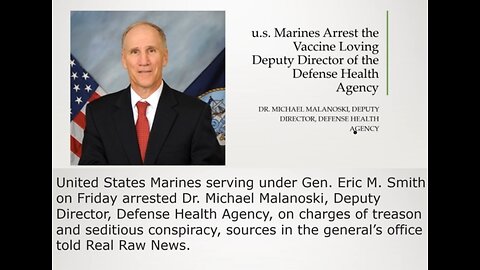 — U.S. MILITARY ARREST MICHAEL MALANOSKI