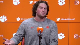 Blake Miller says it’s great to see Clemson running the ball