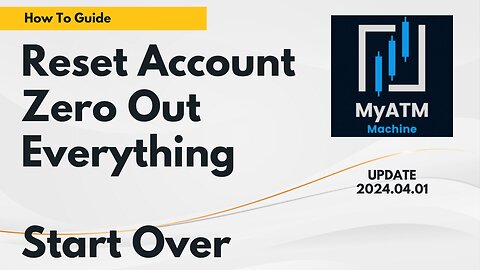 Reset Your Account to Zero, Start From Scratch - MyATMM.com - Continuous Wheel Strategy