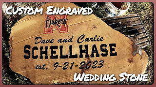 Nebraska Huskers Wedding Stone! 2023