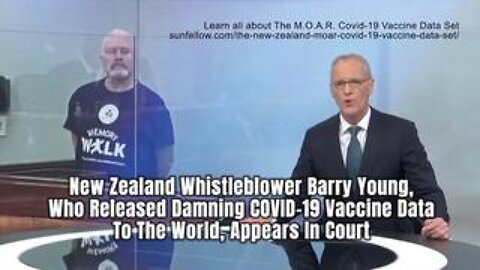 New Zealand Whistleblower, Who Released Damning COVID-19 Vaccine Data To The World, Appears In Court