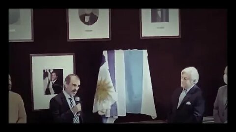 Se descubrió el retrato oficial en la Sala de los Presidentes del presidente Lacalle Pou