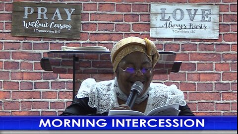 Sunday Service Intercession 07/21/24